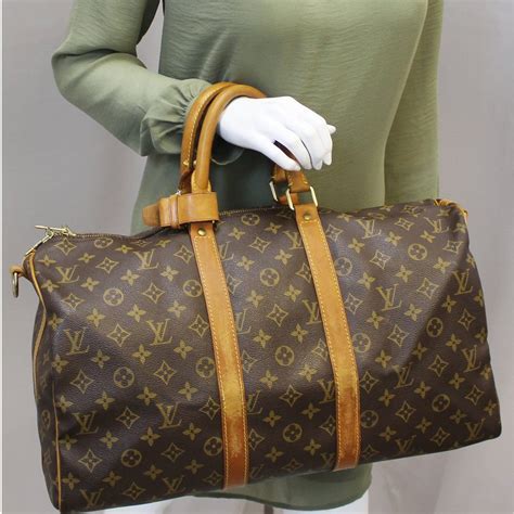 Louis Vuitton keepall duffle bag